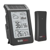 Stacja pogodowa BALDRTHERM B0596WT2H2P-V1 zasilana energią słoneczną (Czarny)