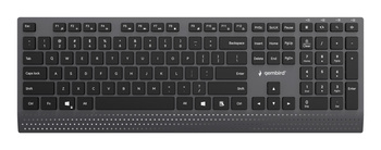 KEYBOARD MULTIMEDIA USB ENG/BLACK KB-MCH-06 GEMBIRD