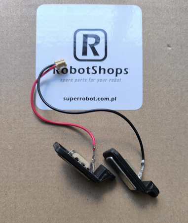 Robot odkurzacz - Setti RV800 - styki ładowania