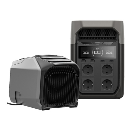 Stacja zasilania ECOFLOW DELTA 3 1kWh + klimatyzator WAVE 3
