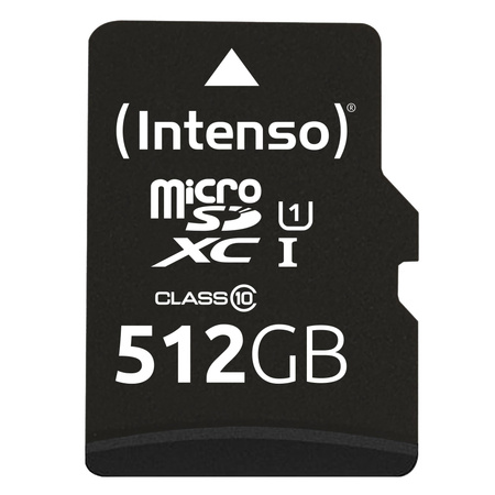PAMIĘĆ MICRO SDXC 512GB UHS-I W/ADAPTER 3423493 INTENSO