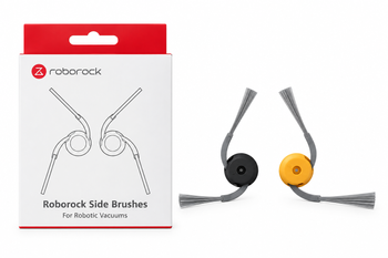 Roborock Side Brush Kit (2 szt.) — zamienne szczotki boczne do odkurzaczy, szare i żółte, model RR 8.02.0490