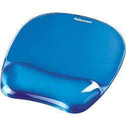 PODKŁADKA POD MYSZ CRYSTAL GEL BLUE 9114120 FELLOWES