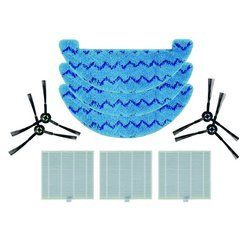 Robot odkurzacz Zaco/iLife zestaw szczotek, filtrów i mopów do V80, V85