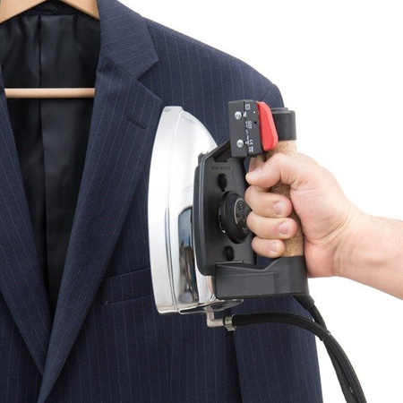 Generator pary, stacja parowa EOLO GV02 INOX 2,4 L / 900W/ 3 Bar. Profesjonalny zestaw prasowalniczy z energooszczędnym kotłem miedzianym 