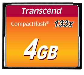 KOMPAKTOWA PAMIĘĆ FLASH 4GB SLC TS4GCF133 TRANSCEND