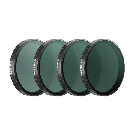 Freewell Zestaw filtrów do OSMO Action 6 „Bright Day” – 4 szt.
