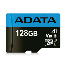 PAMIĘĆ MICRO SDXC 128GB W/AD. AUSDX128GUICL10A1-RA1 ADATA