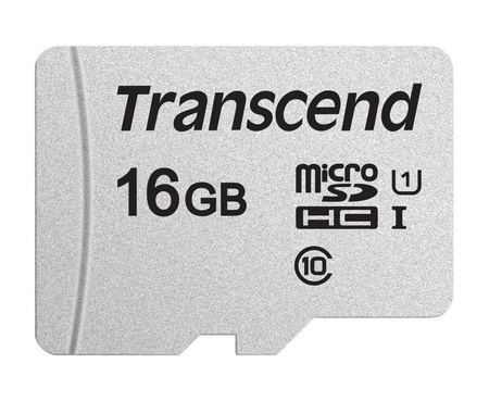 PAMIĘĆ MICRO SDHC 16GB UHS-I CLASS10 TS16GUSD300S TRANSCEND