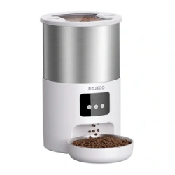 Dozownik karmy Rojeco Smart Pet Feeder 4.5l Stainless Steel