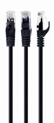 PATCH CABLE CAT6 UTP 2M/BLACK PP6U-2M/BK GEMBIRD