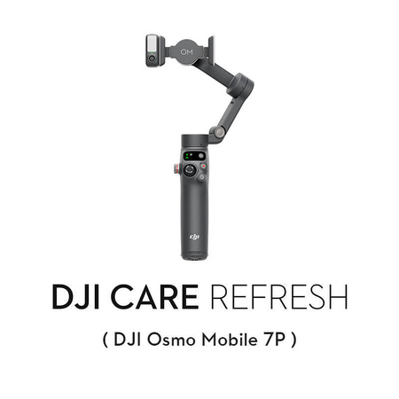 Plan ochrony DJI Care Refresh Osmo Mobile 7P (plan dwuletni) - kod elektroniczny