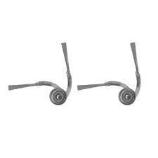 VACUUM ACC SIDE BRUSH 2PCS/GREY MOQ75 8.02.0372 ROBOROCK