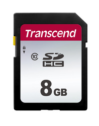 MEMORY SDHC 8GB C10/TS8GSDC300S TRANSCEND