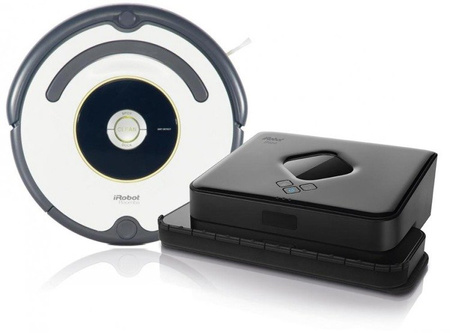 Zestaw Robot odkurzacz I-Robot ROOMBA 621 + Robot myjący Braava 380