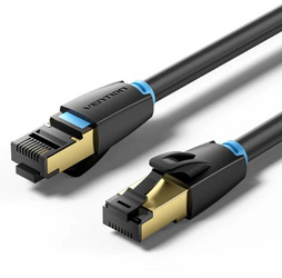 PATCH CABLE CAT.8 SFTP/10M BLACK IKABL VENTION