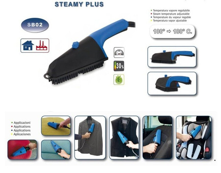 EOLO SB02 L PROFESSIONAL STEAM BRUSH WITH ADJUSTABLE STEAM TEMPERATURE