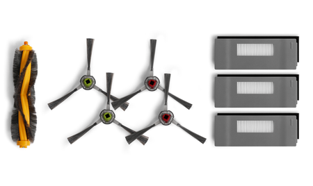 Robot odkurzacz - szczotki boczne 2 szt.,szczotka główna, filtr ECOVACS DM82-KTA do Ecovacs  DM82 wyprodukowany po 20/11/2016
