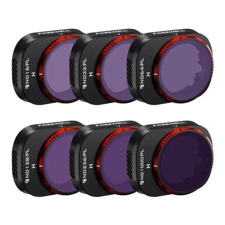 Zestaw filtrów FREEWELL Bright Day ND/PL DJI Mini 4 Pro 6 szt.