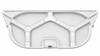 Dreame Cleaning Tray Plate for X20+ / X10+ Robot Vacuum Mop Base, White