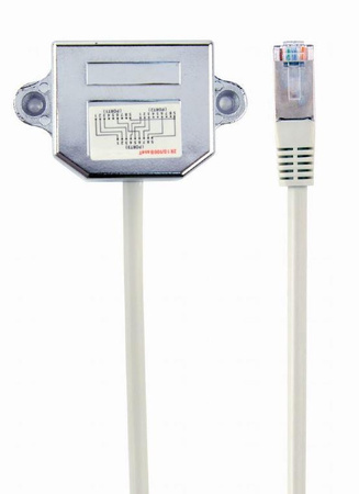 CABLE RJ45 DUAL SPLITTER/NCA-SP-02 GEMBIRD