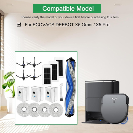 ECOVACS DEEBOT X5 OMNI BLACK