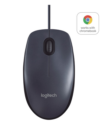MYSZ USB OPTICAL B100 BLACK OEM 910-003357 LOGITECH