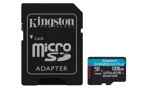 MEMORY MICRO SDXC 128GB UHS-I/W/A SDCG4/128GB KINGSTON