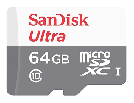 PAMIĘĆ MICRO SDXC 64GB UHS-I SDSQUNR-064G-GN3MN SANDISK