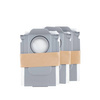 ROBOROCK Q Revo Dust Bag 3-Pack for Auto-Empty Dock, Multi-Layer Filter