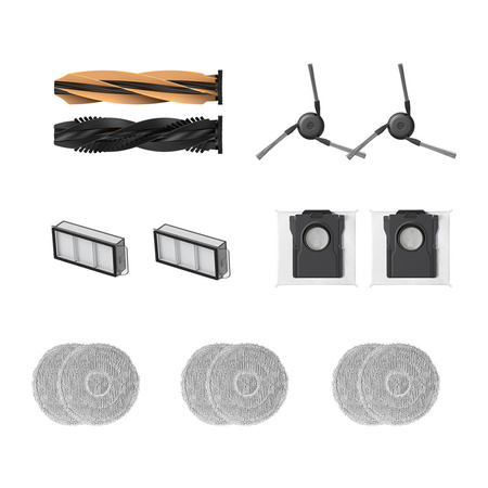 Zestaw akcesoriów do robotów sprzątających Dreame L40s Ultra,X50 Ultra series,X50 Master series,L50 Ultra series,L40s Pro Ultra series,Matrix10 Ultra,L50s Ultra,L50s Pro Ultra,X50s Pro Master,X50s Ultra Complete,X50s Pro Ultra,X50 Pro Ultra,X50 Pro Ultra
