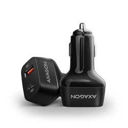MOBILE CHARGER CAR USB-C 2PORT/38W PWC-PQ38 AXAGON