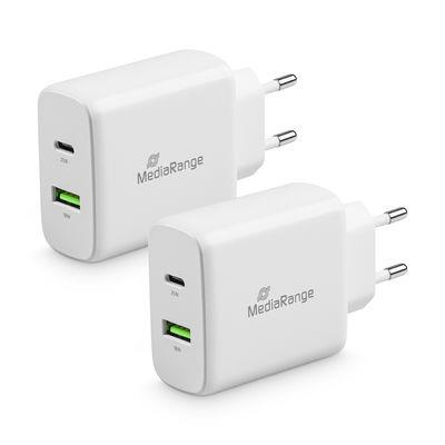 POWER ADAPTER USB/USB-C 43W/FAST MRMA113 MEDIARANGE