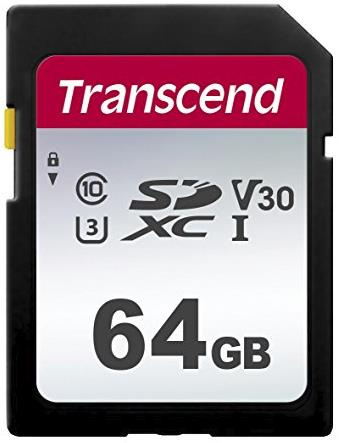 MEMORY SDXC 64GB UHS-I TS64GSDC300S TRANSCEND