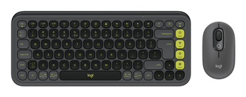 KEYBOARD +MOUSE COMBO POP ICON/GR/GREEN 920-013140 LOGITECH