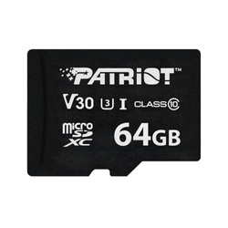 MEMORY MICRO SDXC 64GB UHS-I/PSF64GVX31MCX PATRIOT